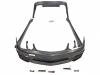 Kit Carrosserie WALD d'Amélioration pour Mercedes-Benz Classe E W211, Incluant Pare-Chocs Avant, Pare-Chocs Arrière, Jupes Latérales et Sortie d'Échappement