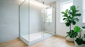 <span class=keywords><strong>Cabina</strong></span> <span class=keywords><strong>Doccia</strong></span> di Lusso Senza Telaio con Illuminazione LED Personalizzabile e <span class=keywords><strong>Soffione</strong></span> a Pioggia per Bagni di Hotel di Alta Gamma - Product Image 4