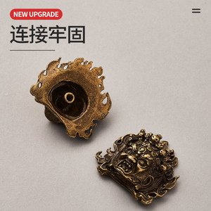 A4008 Vintage Zinc Alloy Buckle Brass Color <b>Bag</b> Hardware DIY <b>Accessories</b> - Product Image 2