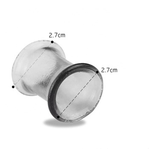 Wieder verwendbarer weicher TPE-Cockring für Herren, der den vibrierenden Silikon-Penis ring mit verzögerter Ejakulation funktion verriegelt - Product Image 2