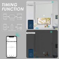 Stores et volets occultants intelligents motorisés électriques à commande à distance Zigbee personnalisés pour l'intérieur de la maison