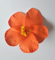 Clip à cheveux en mousse bohème, fleur de frangipanier, fleur d'hibiscus, décoration de mariage pour femmes et filles, vacances, plage, thème hawaïen, fête