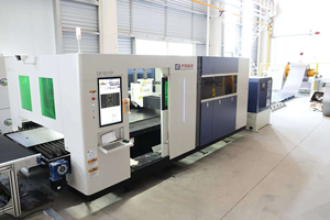 Flexible <b>Laser</b> Production Line Coil-to-Part 3000W 3015 Decoiling <b>Leveling</b> Cutting Machine for Metal Sheet Fabrication - Product Image 4