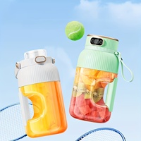 1200ml 10-blads roestvrijstalen automatische blender met multifunctioneel LED-display, draadloos oplaadbaar ontwerp, voor fruit en groenten