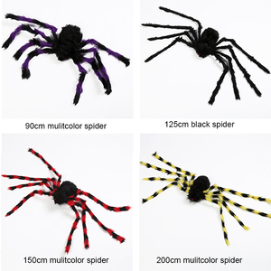 Halloween <strong>Fake</strong> 30cm Black <strong>Spider</strong> and Cobweb for Party Decoration - Product Image 5