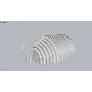 Hangar Gonflable Durable pour Avions - Garage Mobile et Tente de Stockage pour Aéronefs - Product Image 3