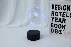 Tùy Chỉnh Hình Ảnh Sáng Tạo 3D Illusion Anime Acrylic Bảng Bàn Cơ Sở Giáng Sinh Đèn Trẻ Em Phòng Trang Trí Nội Thất <span class=keywords><strong>LED</strong></span> Ánh Sáng Ban Đêm - Product Image 2