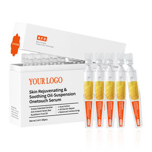 Suero Facial OEM Antiarrugas, Rejuvenecedor y Calmante en Suspensión Oleosa de 30 ml, Monodosis, Mejora la Sensibilidad de la Piel, Reconstruye la Resiliencia - Product Image 1