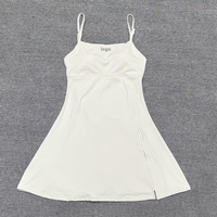 Robe Camisole Amincissante Style Européen et Américain pour Femme, Couleur Unie, Polyvalente, Style Sportif, Anti-Transpiration – Grande Vente