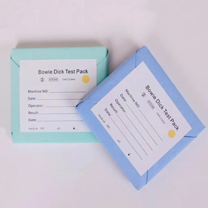 200 sayfalık tek kullanımlık Bowie Dick <span class=keywords><strong>Test</strong></span> paketi kiti BD testi hastane buhar sterilizasyonu çok amaçlı Oral hijyen ürünü - Product Image 5