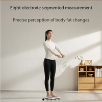 Balance connectée Mi Home S800 à huit électrodes pour la mesure de la graisse corporelle, blanche, articles pour la maison intelligente>>Produits pour la maison intelligente