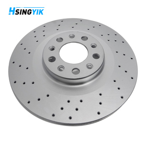 Disques de frein avant et arrière pour Alfa Romeo Giulia 952 2018, étrier de frein à piston à fentes, OE HT250 50554319, 320x22mm - Product Image 1