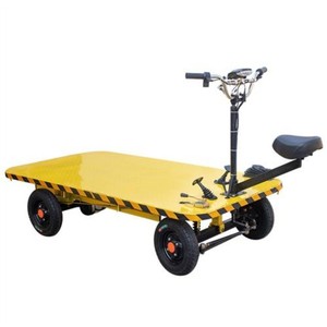 Carretilla Eléctrica de Plataforma de Nuevo Diseño, Carro de Acero Plano de 4 Ruedas para Manejo en Almacenes, para Restaurantes, Plantas de Manufactura y Uso Doméstico - Product Image 6