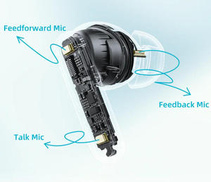 Audífonos Inalámbricos OnePlus Nord Buds 4 Pro con Controlador de Titanio de 12 mm, Cancelación de Ruido Activa de 55 dB, 54 Horas de Reproducción, Globales - Product Image 5