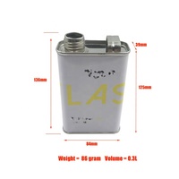 Vente en gros de boîtes en métal vides pour lavage liquide des mains savon nettoyant pour les mains mousse à bulles savon liquide désinfectant lavage des mains boîte en métal