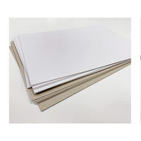 Carton duplex blanc couché en rouleaux, carton duplex avec dos gris