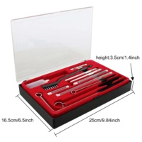 Kit de nettoyage pour pistolet à peinture à air comprimé, 23 pièces