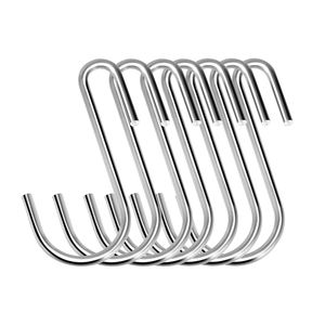 Ganchos en Forma de S de Acero Inoxidable para Ollas, Utensilios de Cocina, Jeans, Ropa, Bolsos, Sombreros, Toallas, Plantas - Product Image 3