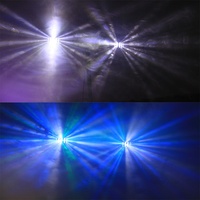 Kit d'éclairage DJ portable 60W pour voiture, système de bar disco, effets LED RGBW, lumières Derby pour événements de mariage