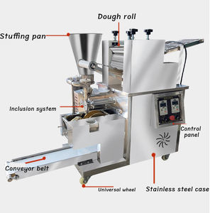 Machine à boulettes gyoza automatique de bureau en acier inoxydable KR Factory Machine à boulettes chinoise Produit céréalier à vendre au prix d'usine - Product Image 2