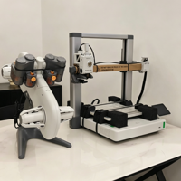 Nouvelle imprimante 3D FDM Bambu Lab A1 Combo, vitesse élevée 500 mm/s, multicolores, AMS-Lite, auto-calibrage, bureau, Wifi, 256x256x256 mm