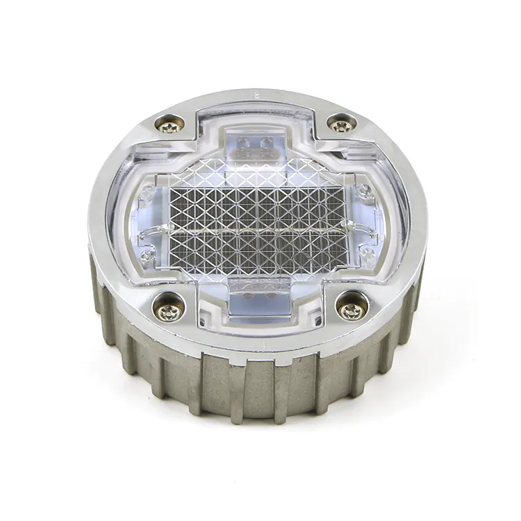 High Quality G105 LED Cat Eyes Flashing Light IP68 Waterproof Solar Road Studs aluminum embedded reflector