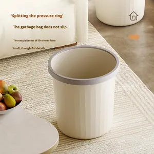 Trendy Ins Style écologique en plastique seau de rangement poubelle pour usage domestique salon chambre cuisine salle de bain dortoir - Product Image 2