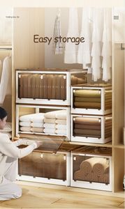 Hộp Đựng Bằng Nhựa Ngoài Trời 30L 45L 65L 90L 130L Hộp Gấp Cắm Trại Có Ròng Rọc Đáy - Product Image 2