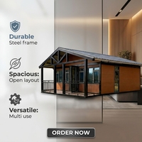 Maison conteneur extensible en acier, résistante au vent, respirante et aux tremblements de terre, pour hôpital, ferme, résidence, hôtel, atelier