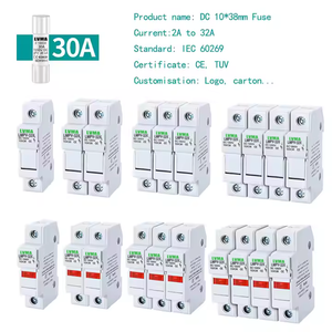 Фотоэлектрические предохранители LVMA высокого постоянного тока для солнечной энергии 1А 1000 В 1P 2P для PV 1A 2A 3A 5A 8A 10A 12A 15A 16A <span class=keywords><strong>20A</strong></span> 25A 30A 32A 1P 2P солнечной энергии - Product Image 5