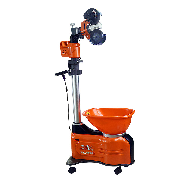 Double Fish E6 Home Professional Table Tennis Ball Machine Automatic Trainer for Home and Training