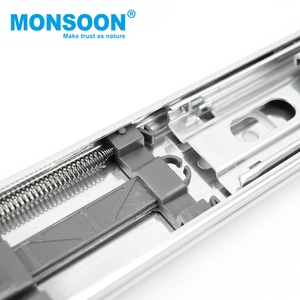 <span class=keywords><strong>45Mm</strong></span> Thép Không Gỉ Trượt Bóng Mang Ngăn Kéo Trượt Nhiệm Vụ Nặng Nề Đầy Đủ Mở Rộng Kính Thiên Văn Đường Sắt Mềm Đóng Ngăn Kéo Hướng Dẫn - Product Image 3