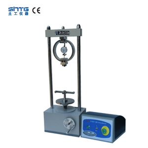 Testeur CBR STCBR-1, peut être actionné à la fois par moteur et manuellement, compatible avec le moteur et le panneau électrique, pour les tests de sol - Product Image 1