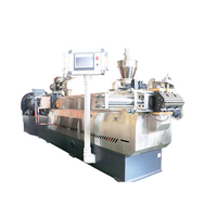 Kunststoff herstellung pva Granulat Doppels ch necken extruder Maschine Recycling zum Verkauf
