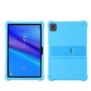 Funda de silicona arcoíris para tableta TCL Tab10 5G 9183G, funda protectora de 10,1 pulgadas, carcasa con soporte, <span class=keywords><strong>Tab</strong></span> <span class=keywords><strong>10S</strong></span> 5G, fundas de goma a prueba de golpes - Product Image 3