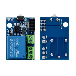 ESP8266 ESP-01S โมดูลรีเลย์ WiFi 5V สวิตช์ควบคุมระยะไกลสำหรับบ้านอัจฉริยะแผงควบคุมแอปโทรศัพท์โมดูลไวไฟไร้สาย ESP01S - Product Image 4