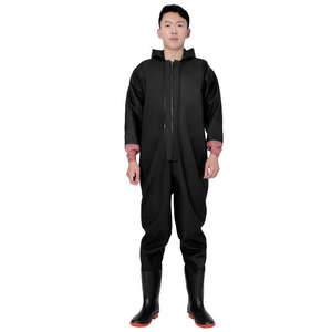 Imperméable Fabricant de <span class=keywords><strong>cuissardes</strong></span> de pêche Respirant Imperméable Pantalon sec Combinaisons Salopette Wading Gear Zip-Front Chasse <span class=keywords><strong>Cuissardes</strong></span> de pêche - Product Image 4