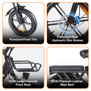 Bicicletas Eléctricas de 48V para Adultos, Disponibles en Alemania (UE), Bicicleta Eléctrica Plegable de 20 Pulgadas, OUXI Q11 - Product Image 3