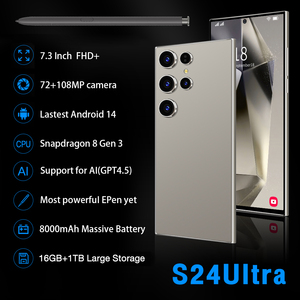 Original 16 + 1TB 4 gam Dual Sim điện thoại thông minh S24 Ultra Series điện thoại thông minh với 108mp phía sau máy ảnh cho điện thoại di động chơi game - Product Image 4