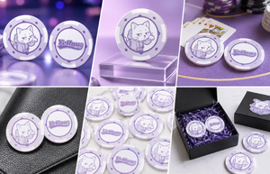 ผู้ผลิตชิปคาสิโนพลาสติกสำหรับกีฬาโป๊กเกอร์ในร่มคุณภาพเยี่ยม - Product Image 3