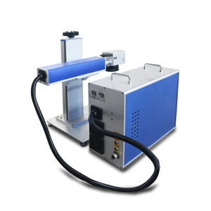 Machine de marquage laser à fibre 50W Raycus 50QB avec lentille de marque Hansle 300*300mm BWT Double points rouges réel EZCAD Compatible Ligthburn - Product Image 3