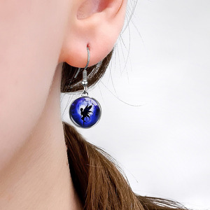 Aretes Deportivos Antirrobo de 18mm con Logotipo Personalizado, Venta al Por Mayor con MOQ Bajo, 32 Logotipos de Equipos de Fútbol Americano NFL, Aretes KC Bills - Product Image 4