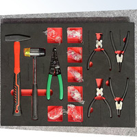 Ensemble d'outils de garage de qualité supérieure 488 pièces, kit de douilles mécaniques complet avec rangement EVA superposé