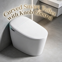 Siège de toilette intelligent à chauffage instantané entièrement configuré, avec détection de panne de courant, chasse d'eau et buse autonettoyante, pour la maison, l'hôtel et la salle de bain