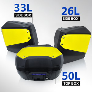Ensemble de 3 sacs de bagages étanches pour <span class=keywords><strong>moto</strong></span> X-ADV 750, fabriqués directement en usine, avec top-case et sacoches latérales, adaptés à la Honda XADV750 - Product Image 2
