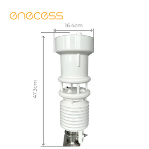 Estación Meteorológica 6 en 1 |   Tamaño Compacto |   Monitoreo Solar |   RS485 |   Lluvia |   Presión | Temperatura | Humedad | Dirección y Velocidad del Viento - Product Image 4