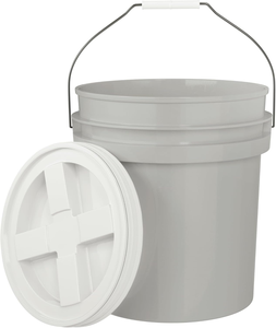 Food Grade 5 Gallon Bucket with Screw Top Lid Heavy Duty BPA-Free, Food-Grade Plastic, Multi-<strong>Purpose</strong> Plastic <strong>Container</strong> - Product Image 5