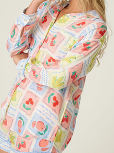 Hot Selling Fashion Women's Pajamas Sets New Thin Pjs Spring Summer Home Wear Casual Lounge Wear Women Sleepwear Girls <strong>Nighties</strong> - Product Image 4