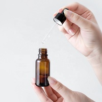 15ml 30ml 50ml 100ml barbe boîtes d'emballage d'huile et avec compte-gouttes
