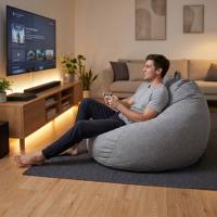 Offre Spéciale – Housse de Canapé Paresseux en Lin pour Salon, Grande et Petite, Confortable, Fauteuil Inclinable, Fauteuil Poire, Fauteuil Bulle